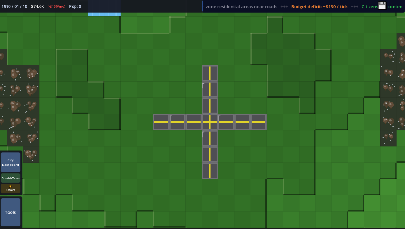 City Builder 2D gameplay